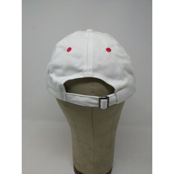 Niagra Falls State Park Slideback Hat White & Pink Embroidered Spell Out - Picture 6 of 10